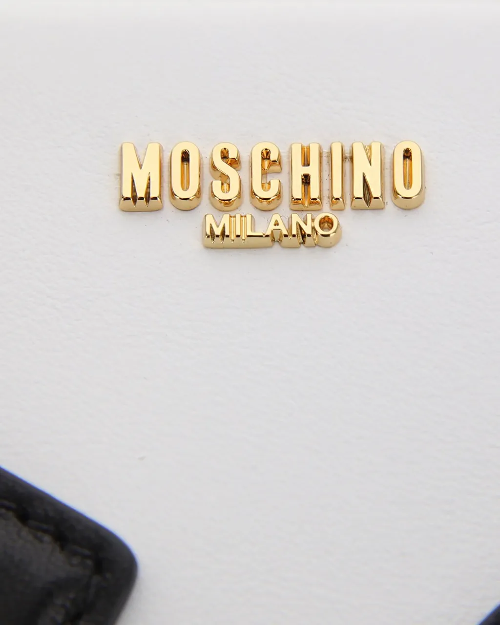 Moschino Exclamation Mark Clutch Bag