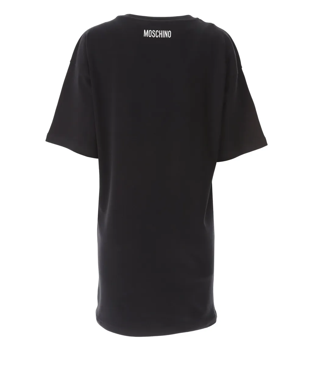 Moschino Ready To Where Printed Crewneck Mini Dress