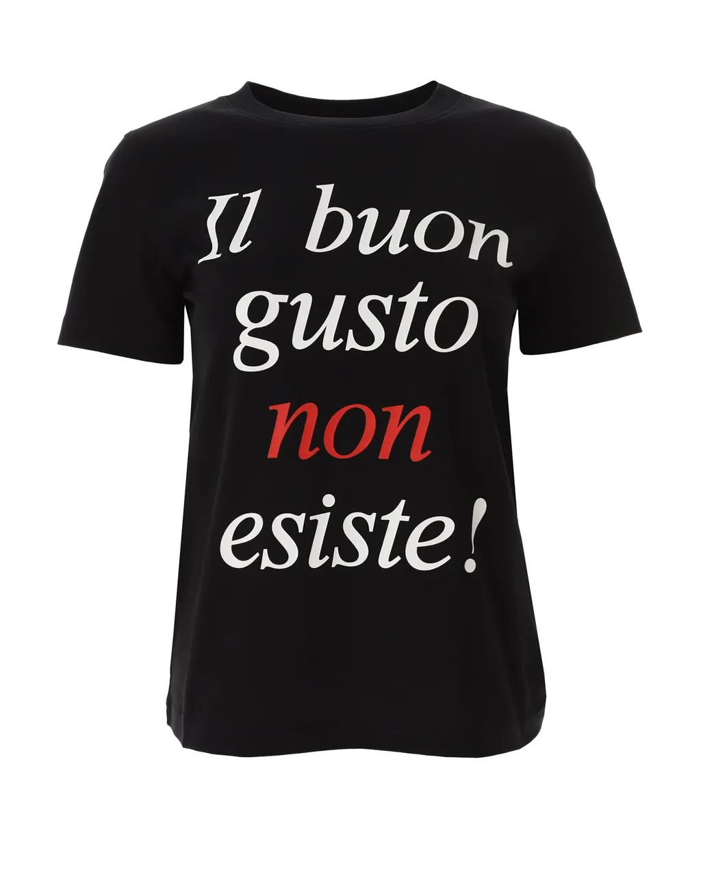 Moschino Slogan-Printed Crewneck T-Shirt