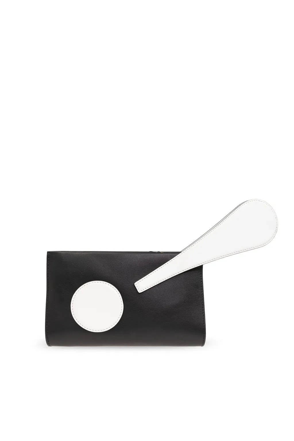 Moschino Exclamation Mark Clutch Bag