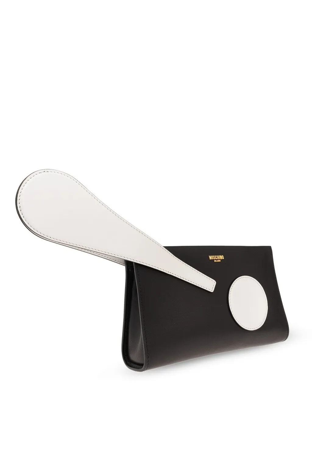 Moschino Exclamation Mark Clutch Bag