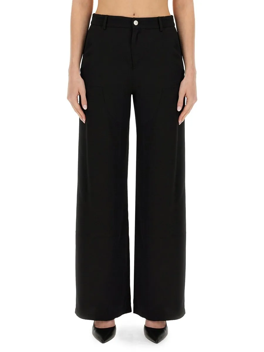 Moschino Jeans Wide Leg Pants