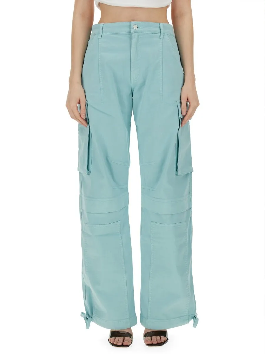 Moschino Jeans Logo Patch Cargo Pants