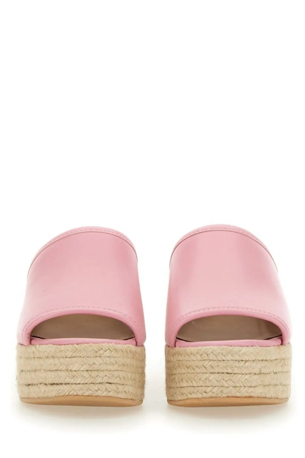Moschino Jeans Heeled Slip-On Sandals