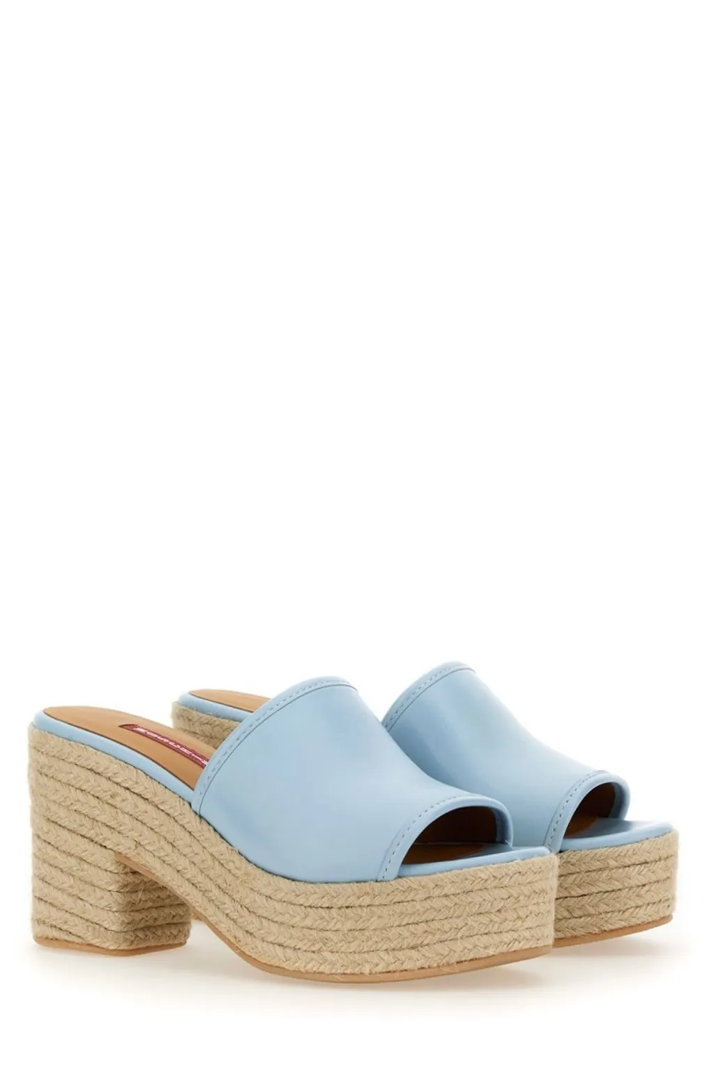 Moschino Jeans Platform Mules