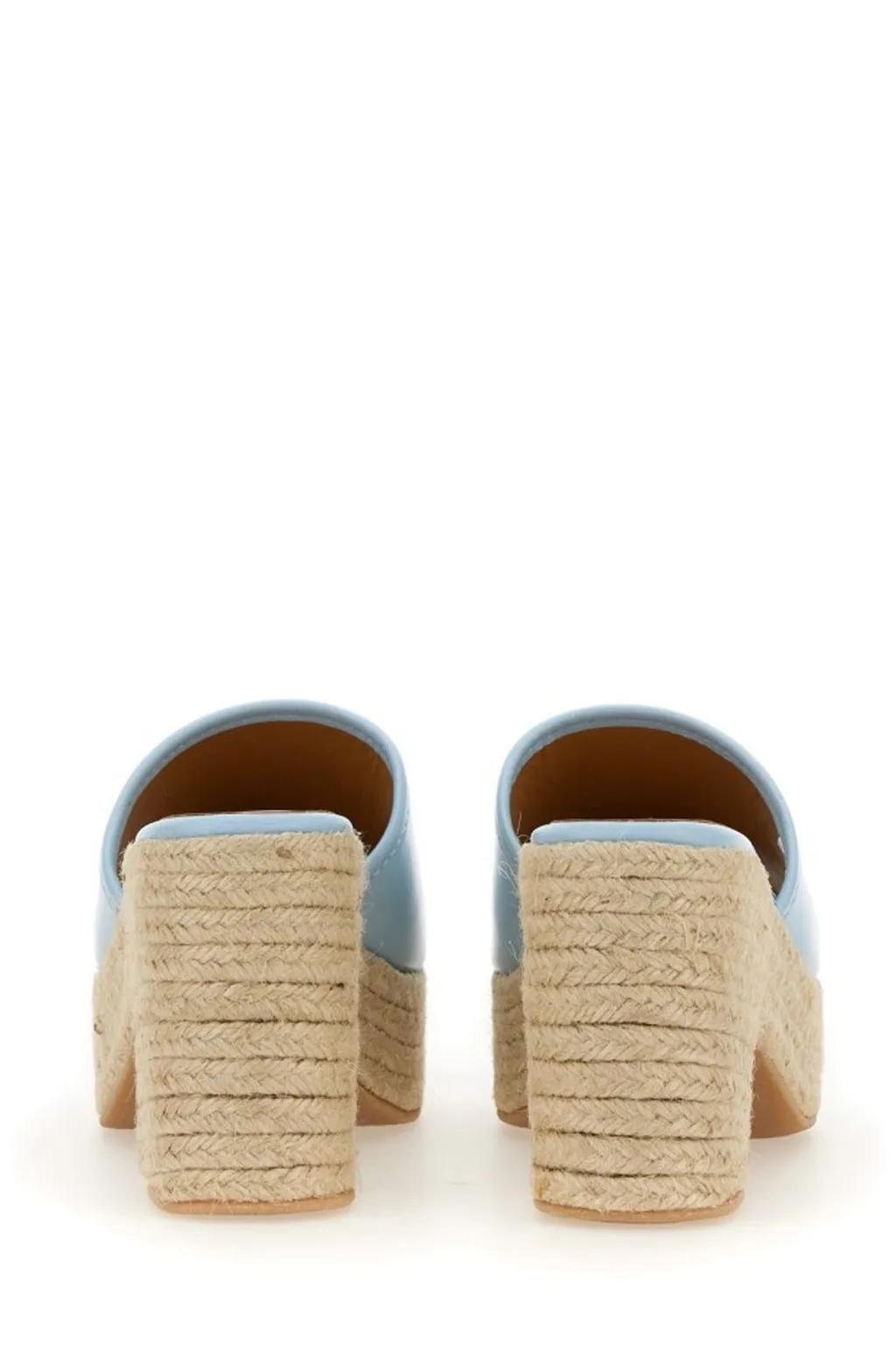 Moschino Jeans Platform Mules