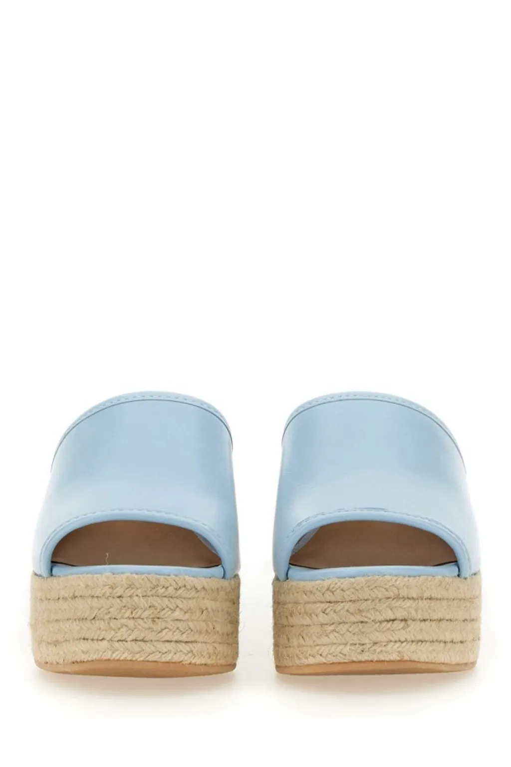 Moschino Jeans Platform Mules