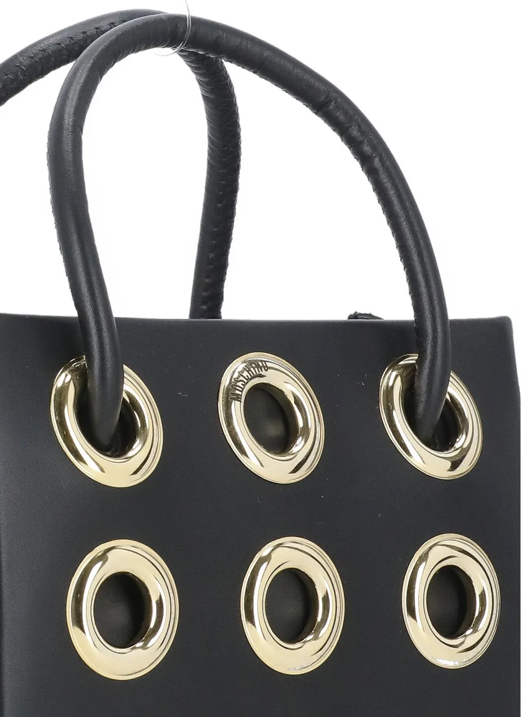 Moschino Eyelet Detailed Tote Bag