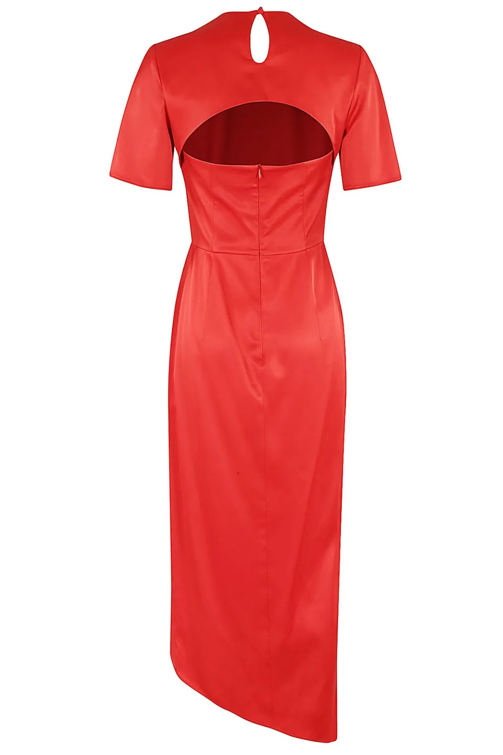 Moschino Jeans Cut-Out Asymmetric Midi Dress