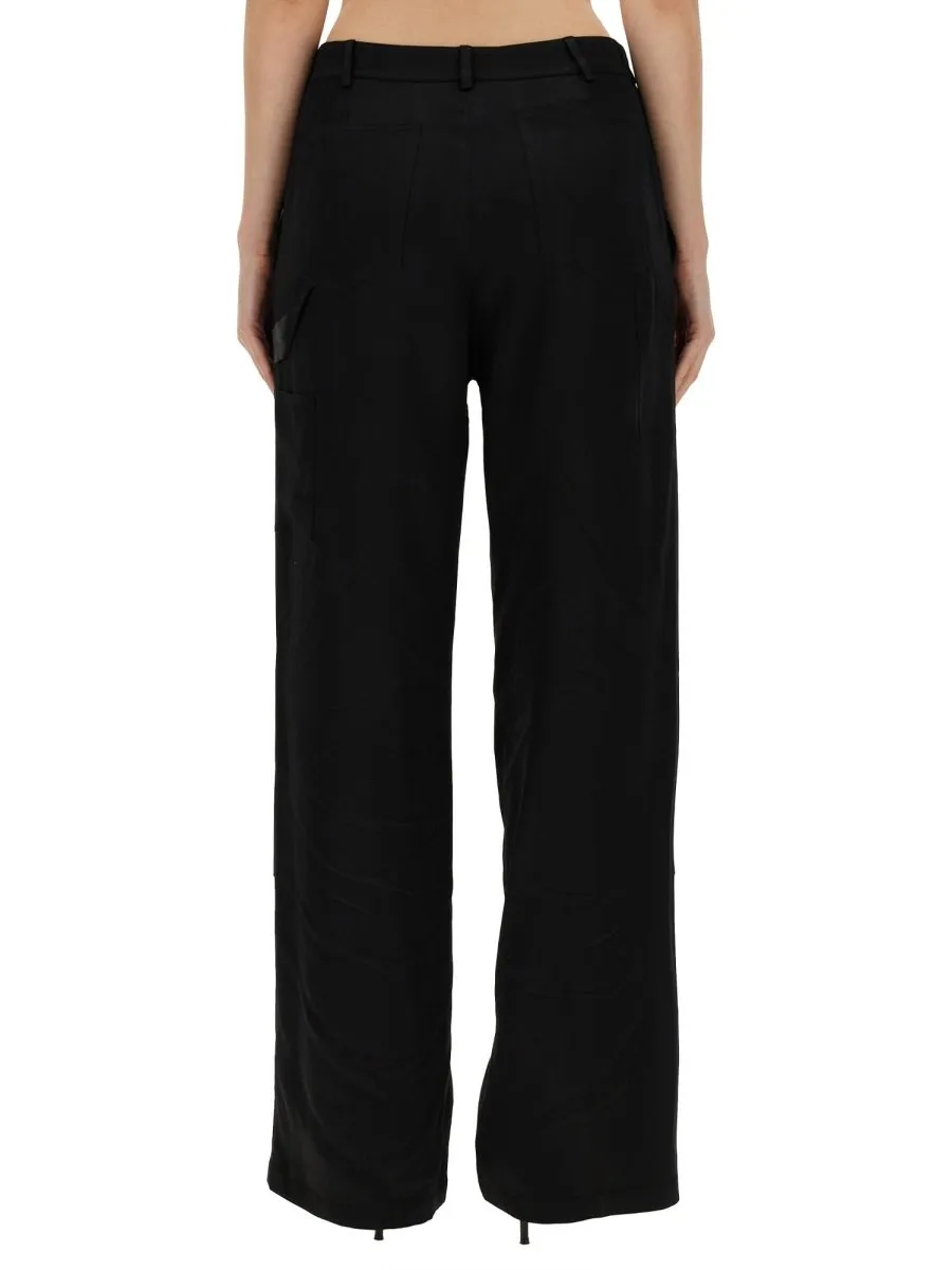 Moschino Wide Leg Trousers