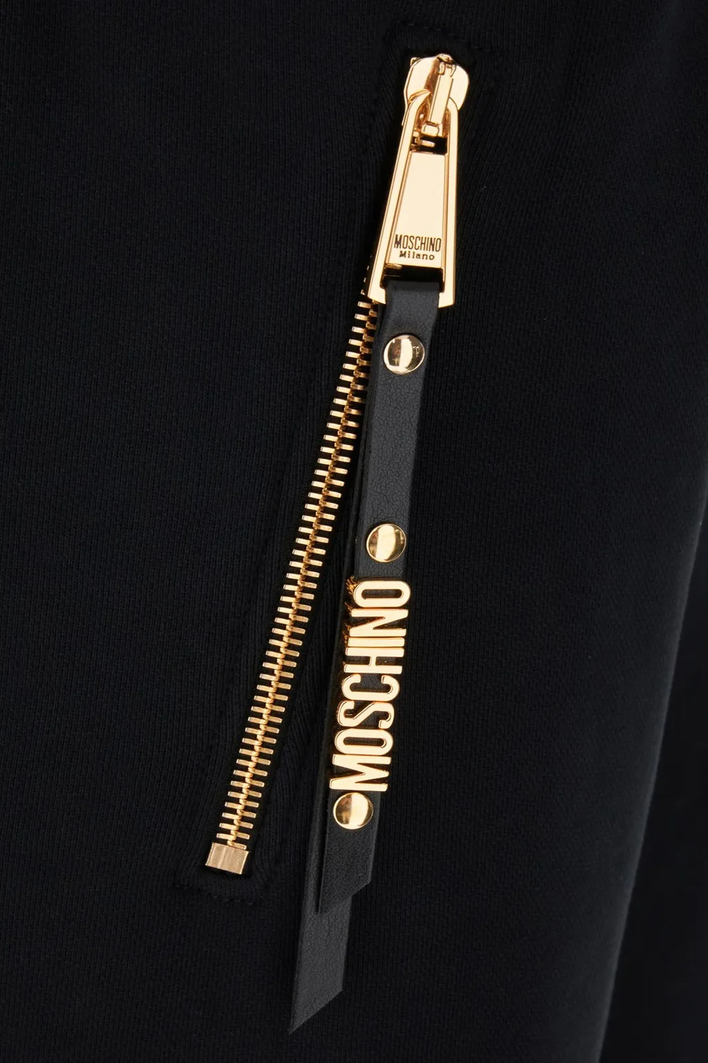 Moschino Logo-Lettering Tapered Leg Track Pants