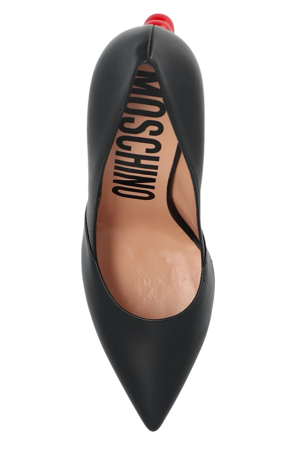 Moschino Sweet Heart Embellished Pumps