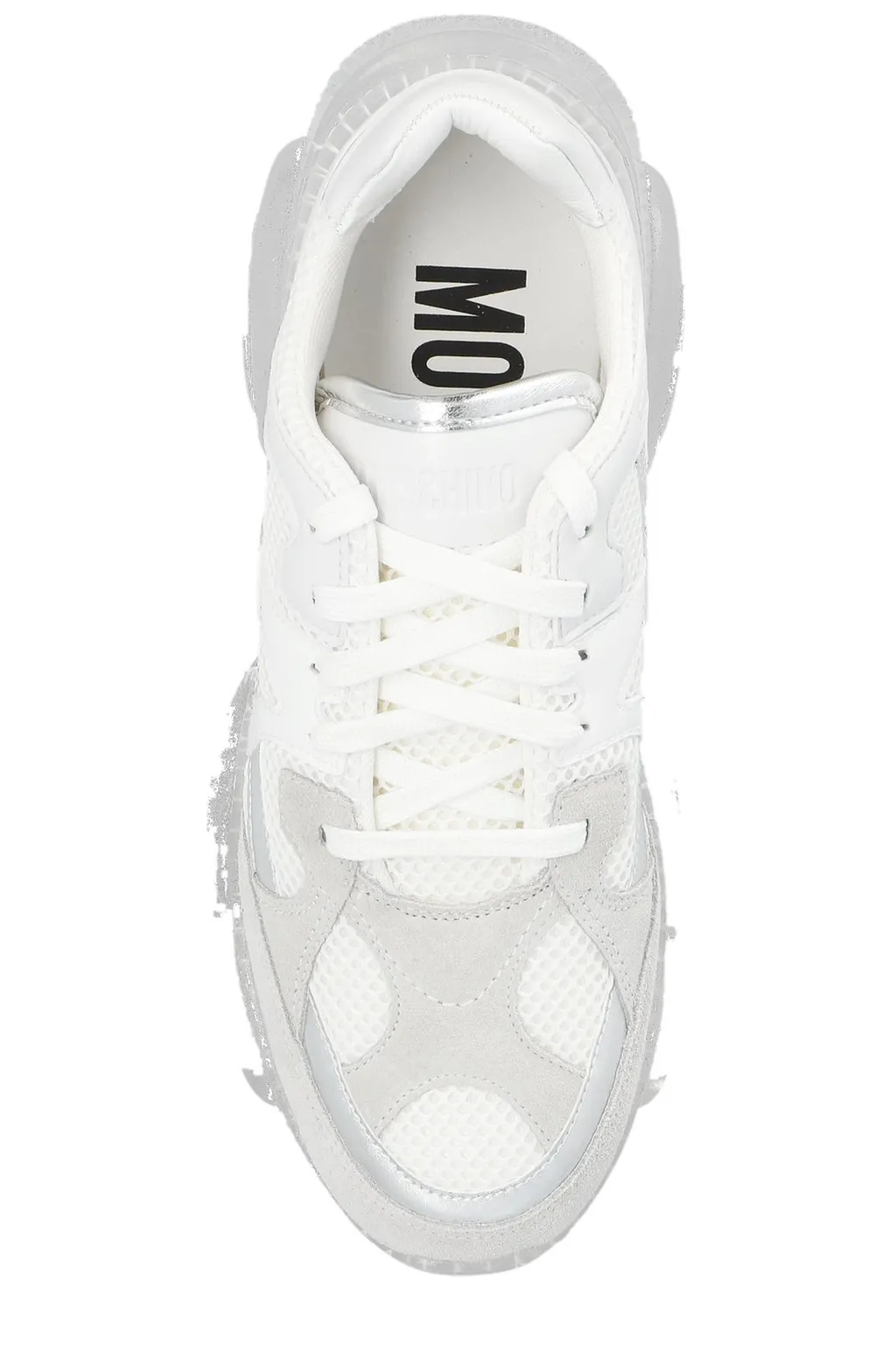 Moschino Round-Toe Chunky Lace-Up Sneakers
