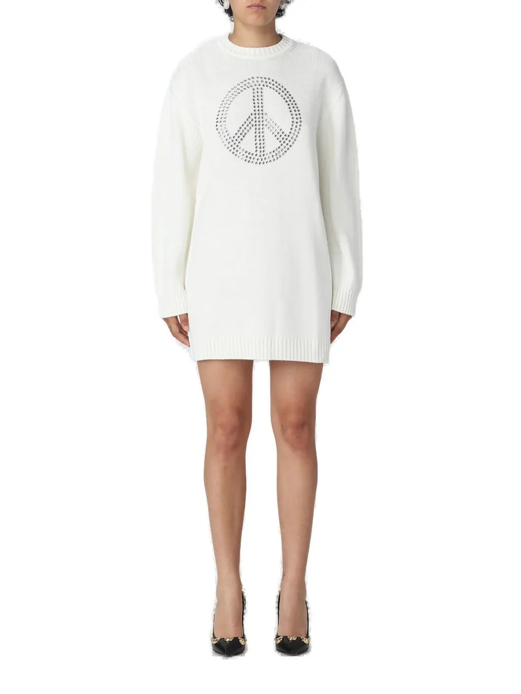 Moschino Peace Symbol Short Oversized Dress