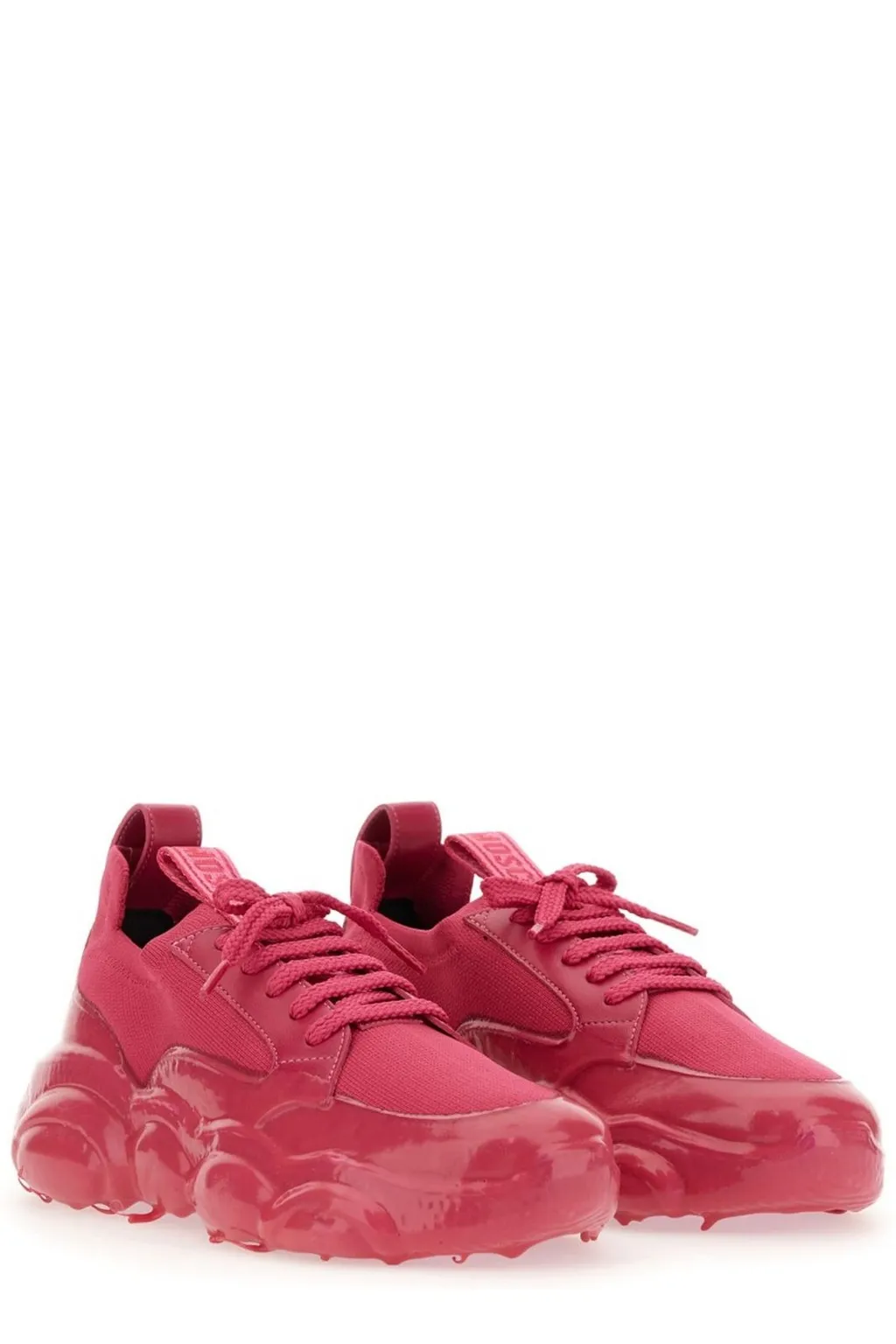 Moschino Lace-Up Sneakers