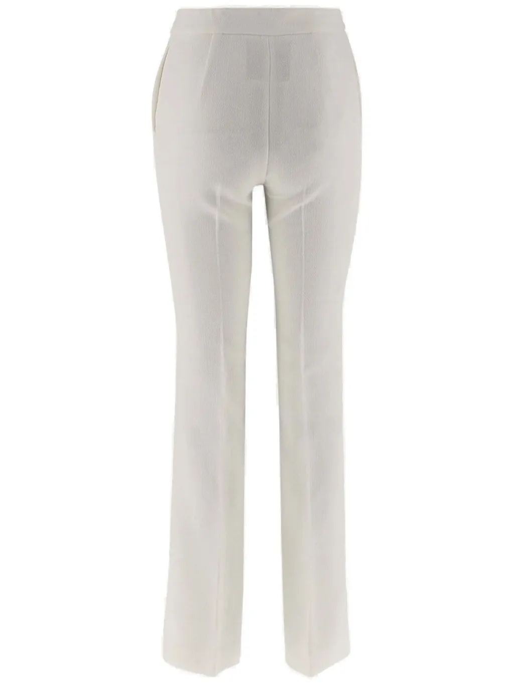 Moschino High-Waist Flared Tailored-Cut Trousers