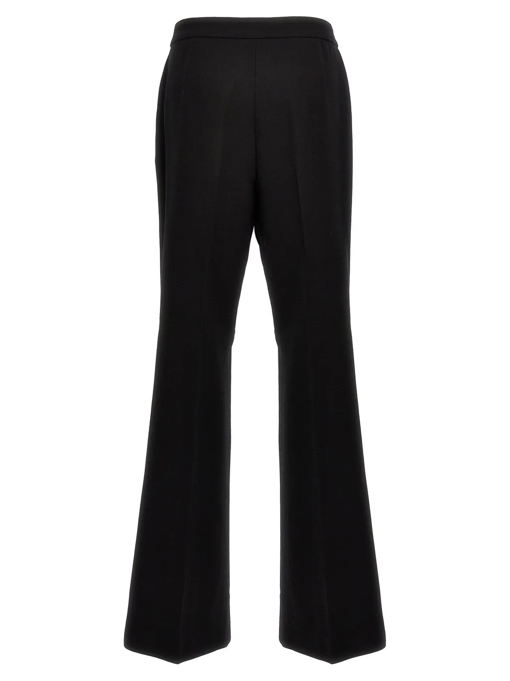 Moschino High-Waist Flared Tailored-Cut Trousers