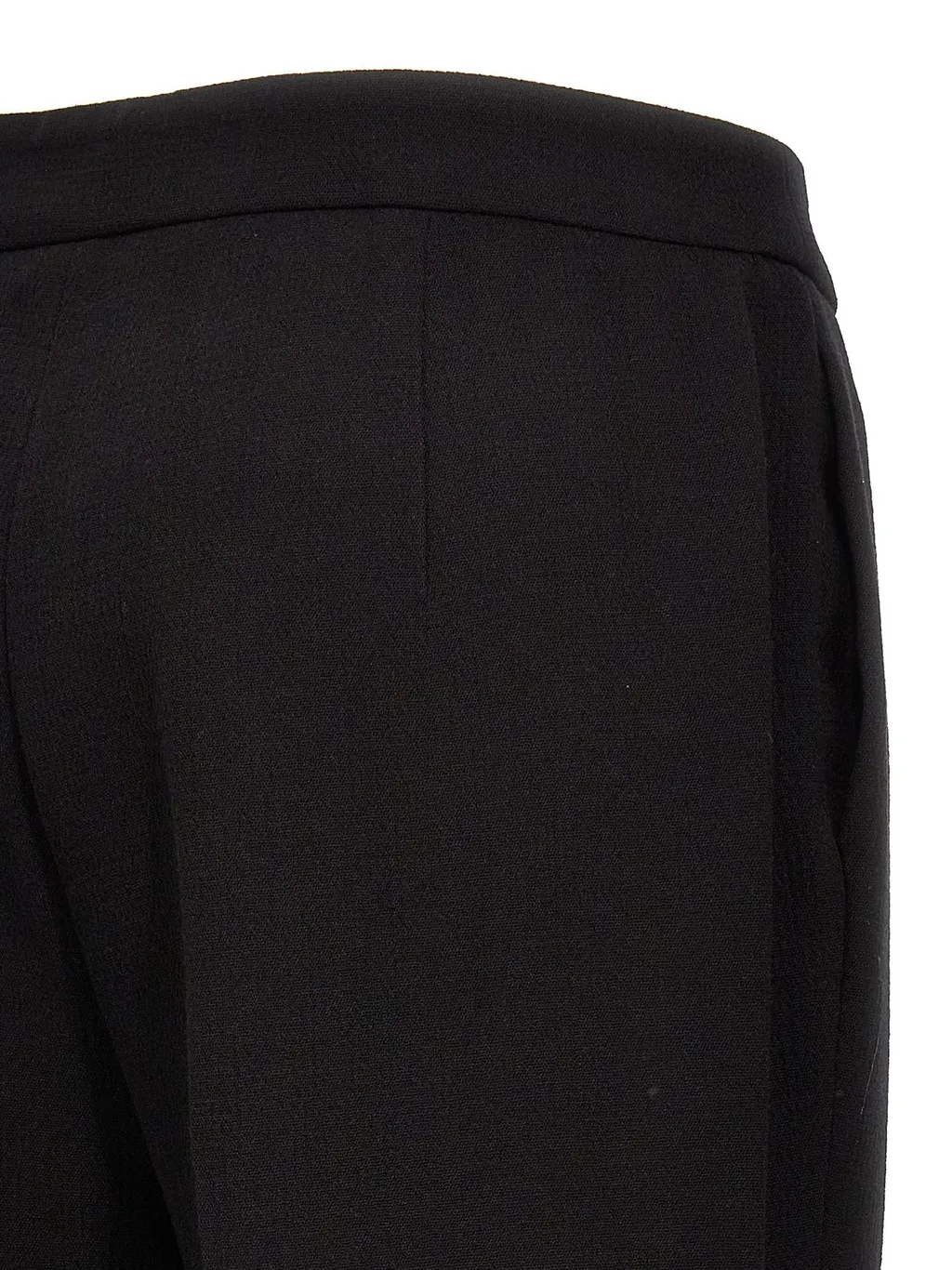 Moschino High-Waist Flared Tailored-Cut Trousers