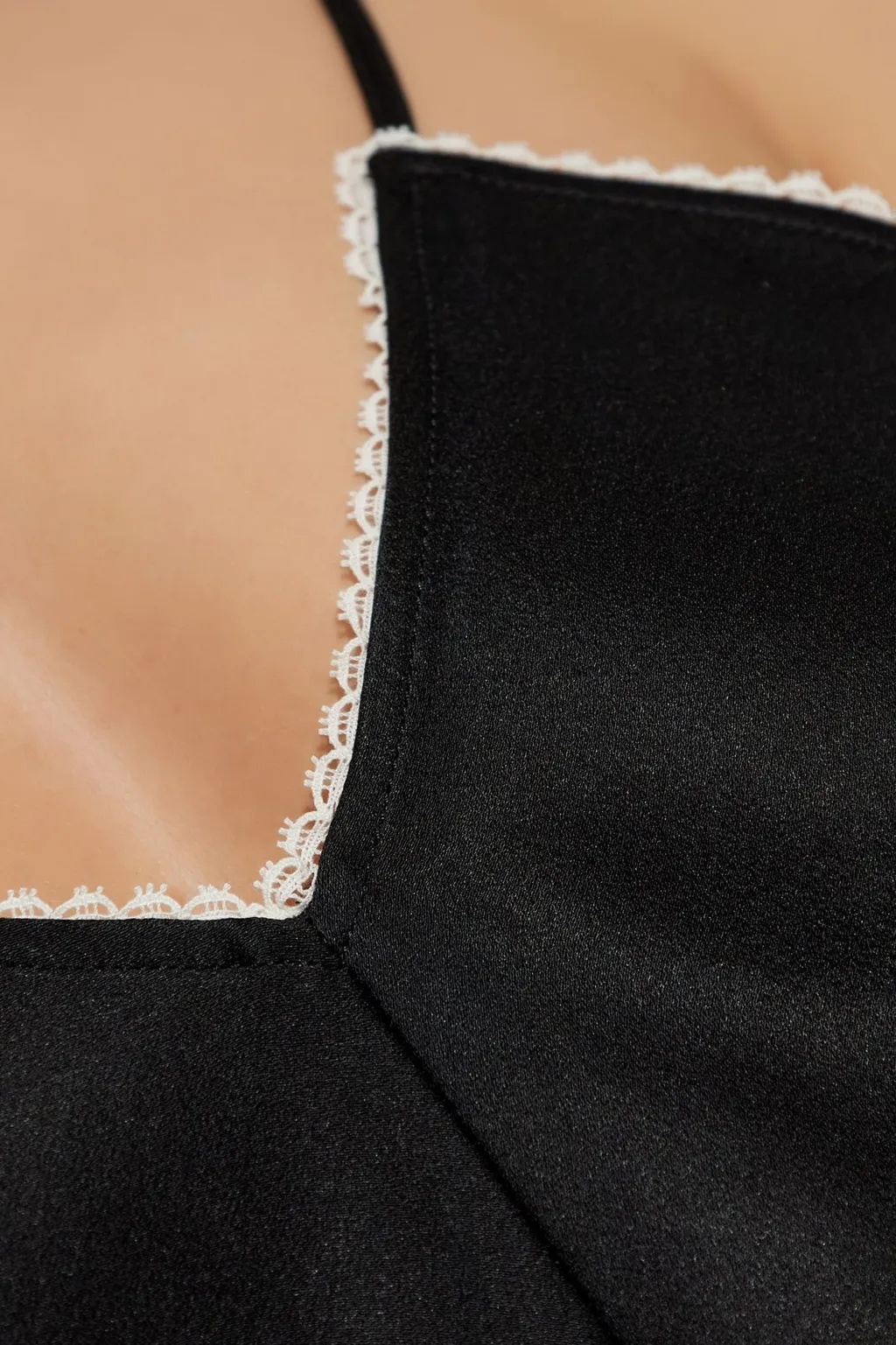 Victoria Beckham V-Neck Spaghetti Strap Top