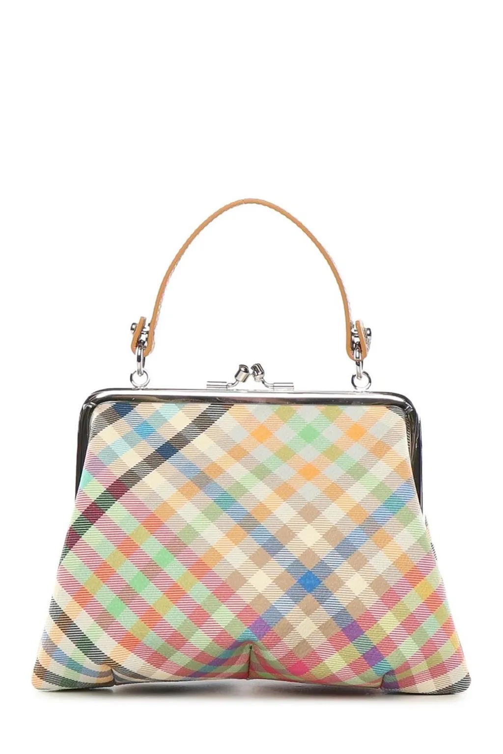 Vivienne Westwood Logo Plaque Top Handle Bag