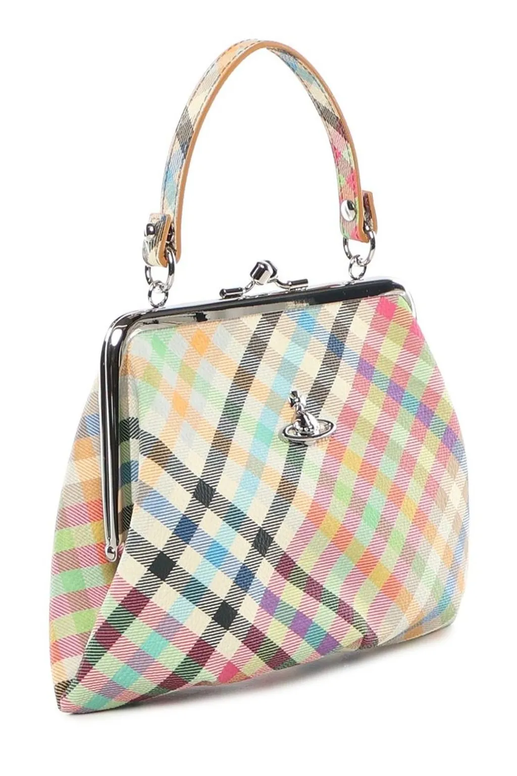 Vivienne Westwood Logo Plaque Top Handle Bag