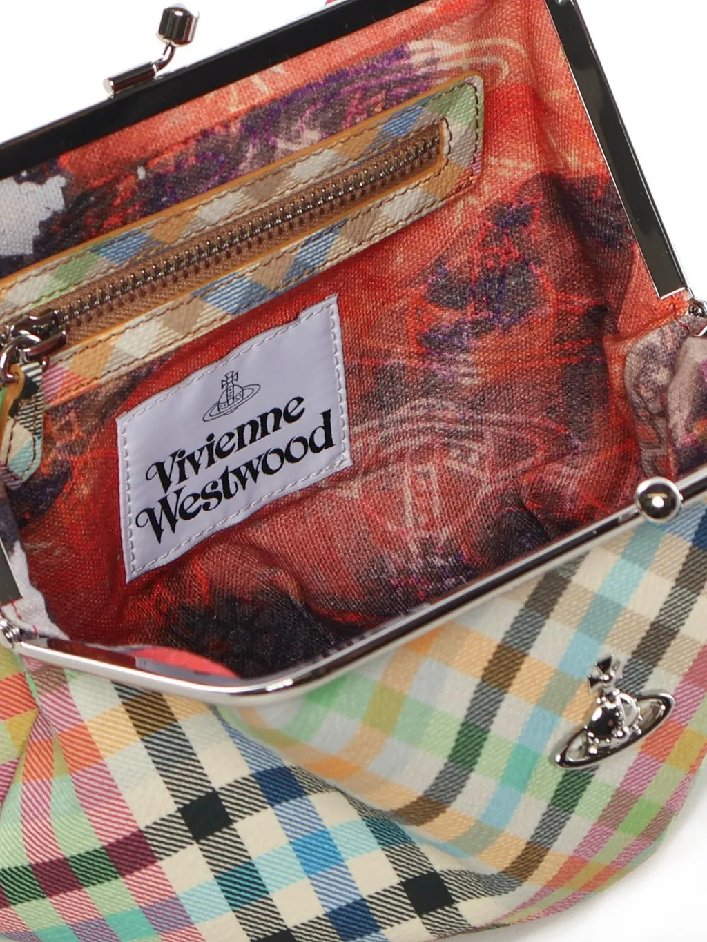 Vivienne Westwood Logo Plaque Top Handle Bag