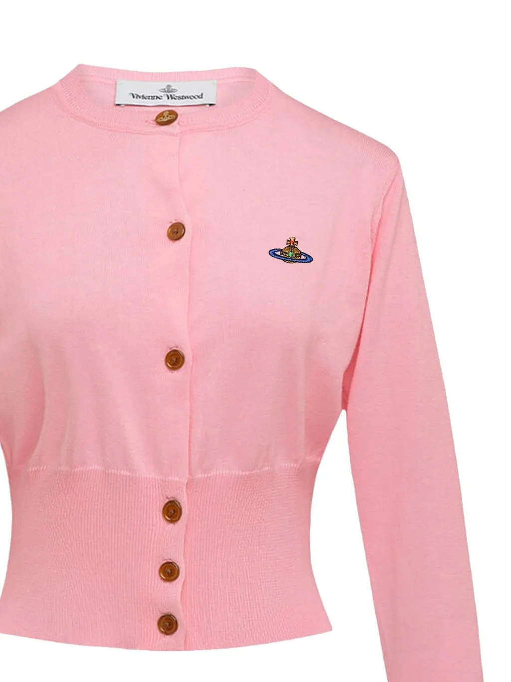Vivienne Westwood Bea Knit Cropped Cardigan