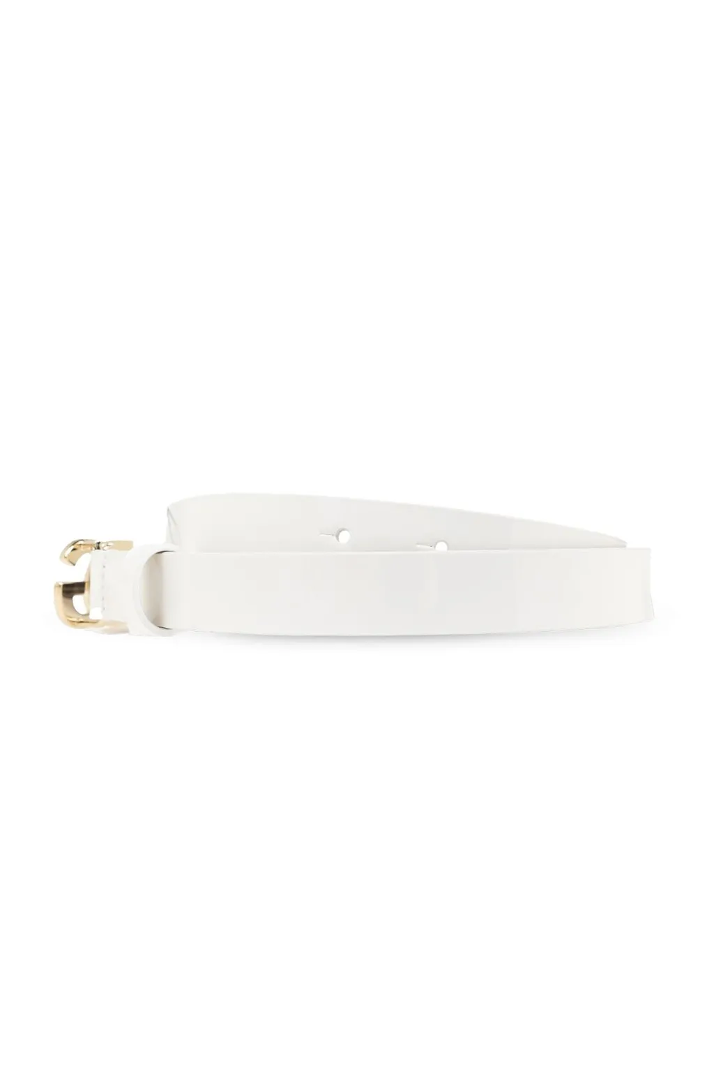 Dolce & Gabbana Kids Logo Plaque Buckle Belt