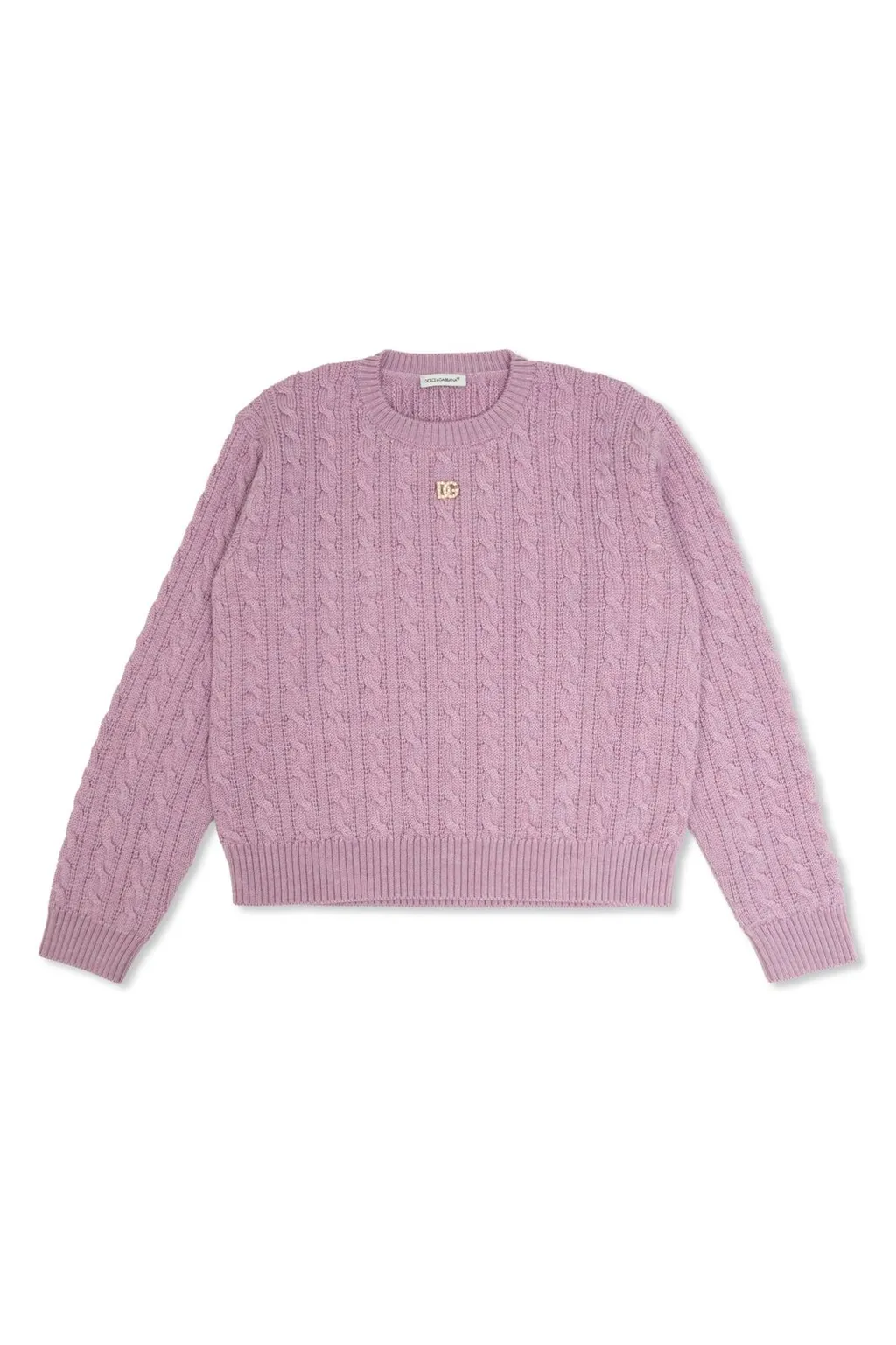 Dolce & Gabbana Kids Cable-Knit Jumper