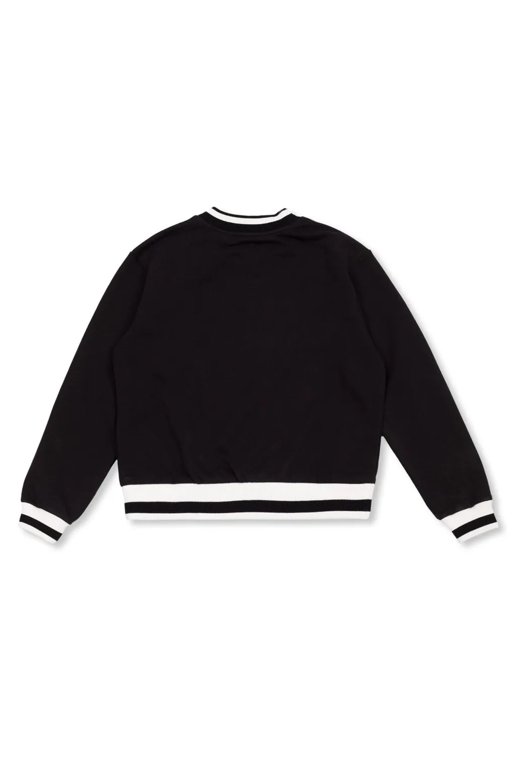 Dolce & Gabbana Kids Logo-Patch Crewneck Sweatshirt