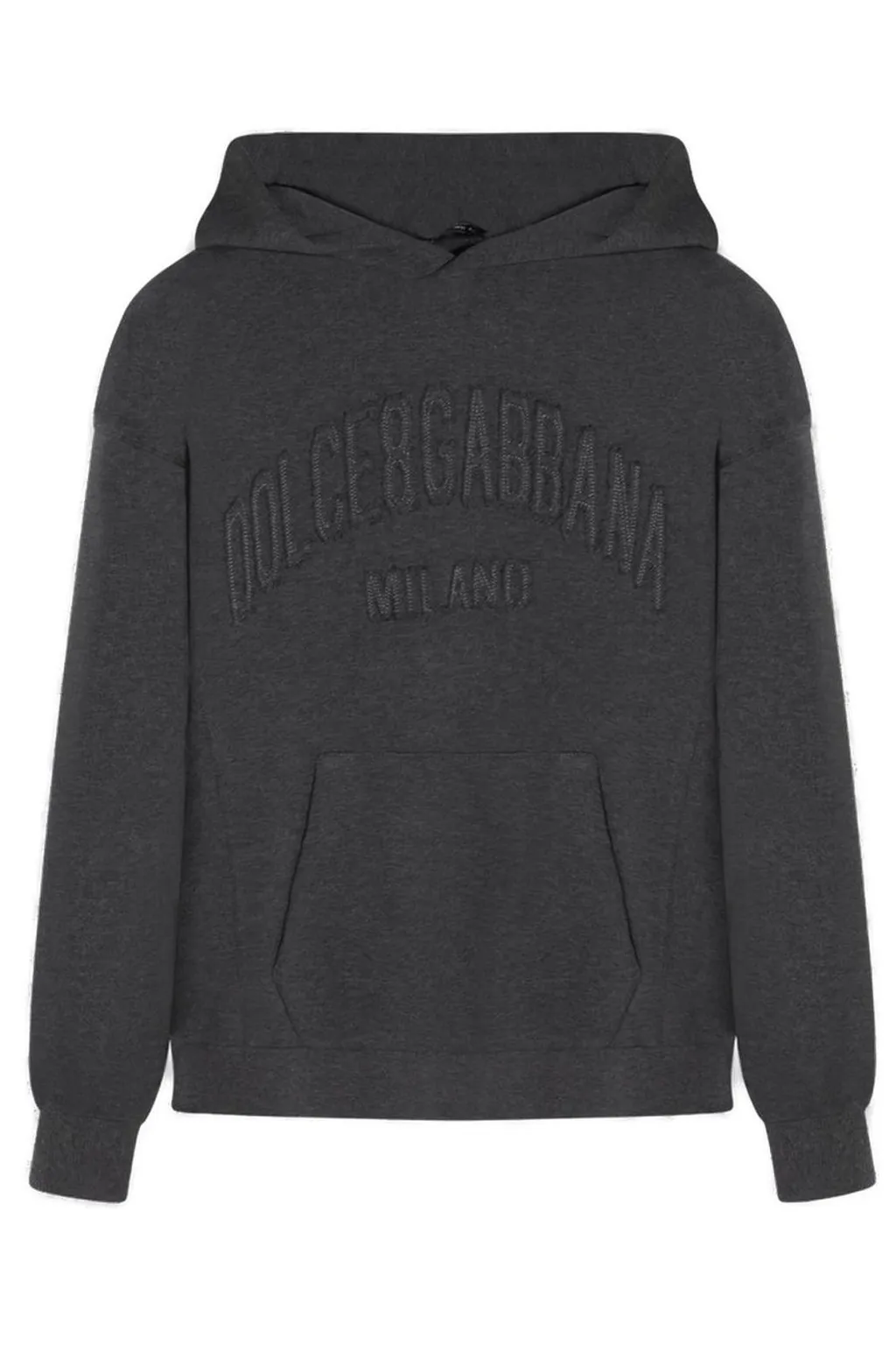 Dolce & Gabbana Kids Long Sleeved Logo Patch Hoodie