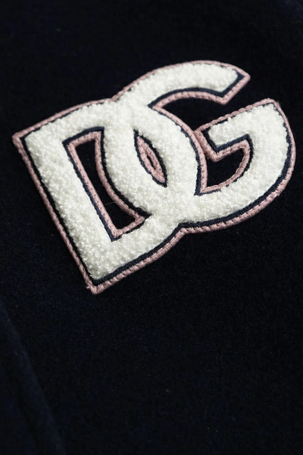 Dolce & Gabbana Kids Long Cloth Bomber Jacket