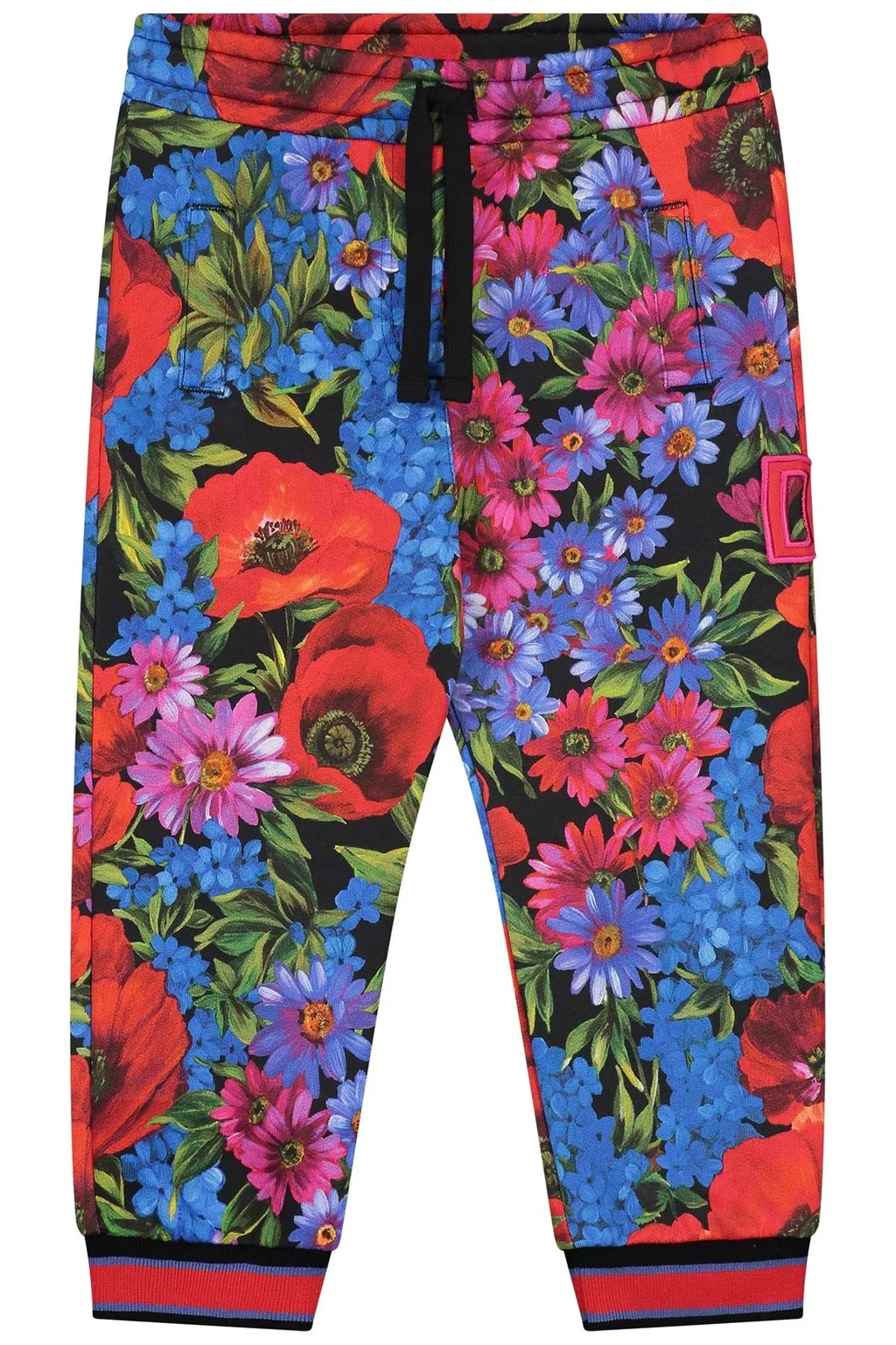 Dolce & Gabbana Kids Meadow Printed Drawstring Track Trousers