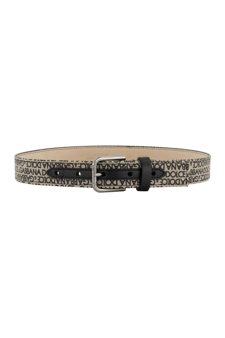 Dolce & Gabbana Kids All-Over Patterned Belt