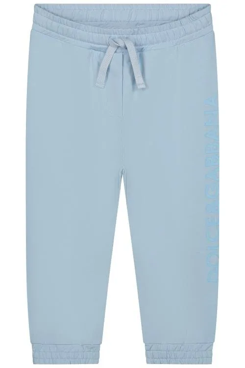 Dolce & Gabbana Kids Logo Printed Jersey Jogging Pants