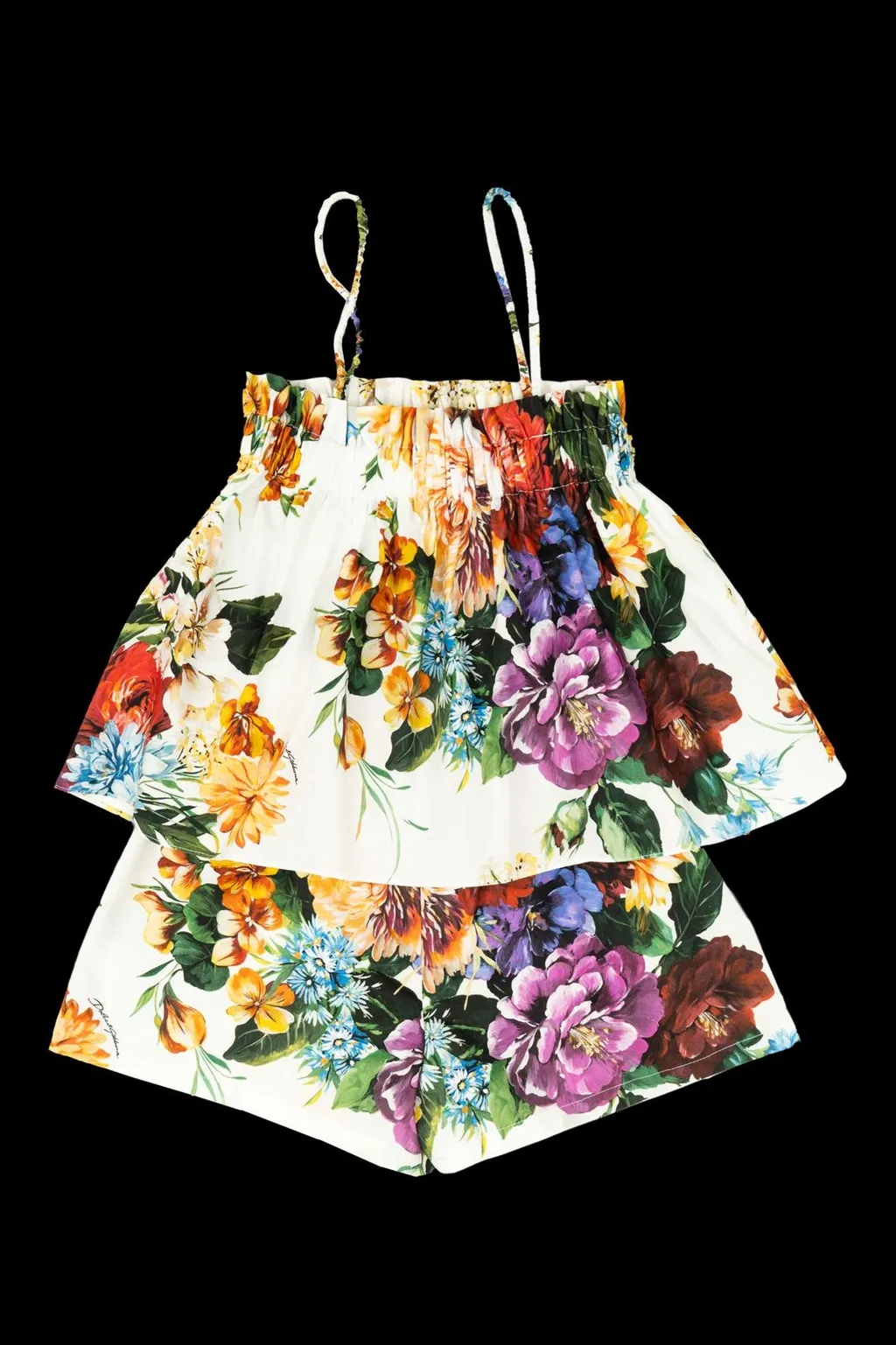Dolce & Gabbana Kids Flower-Print Poplin Set