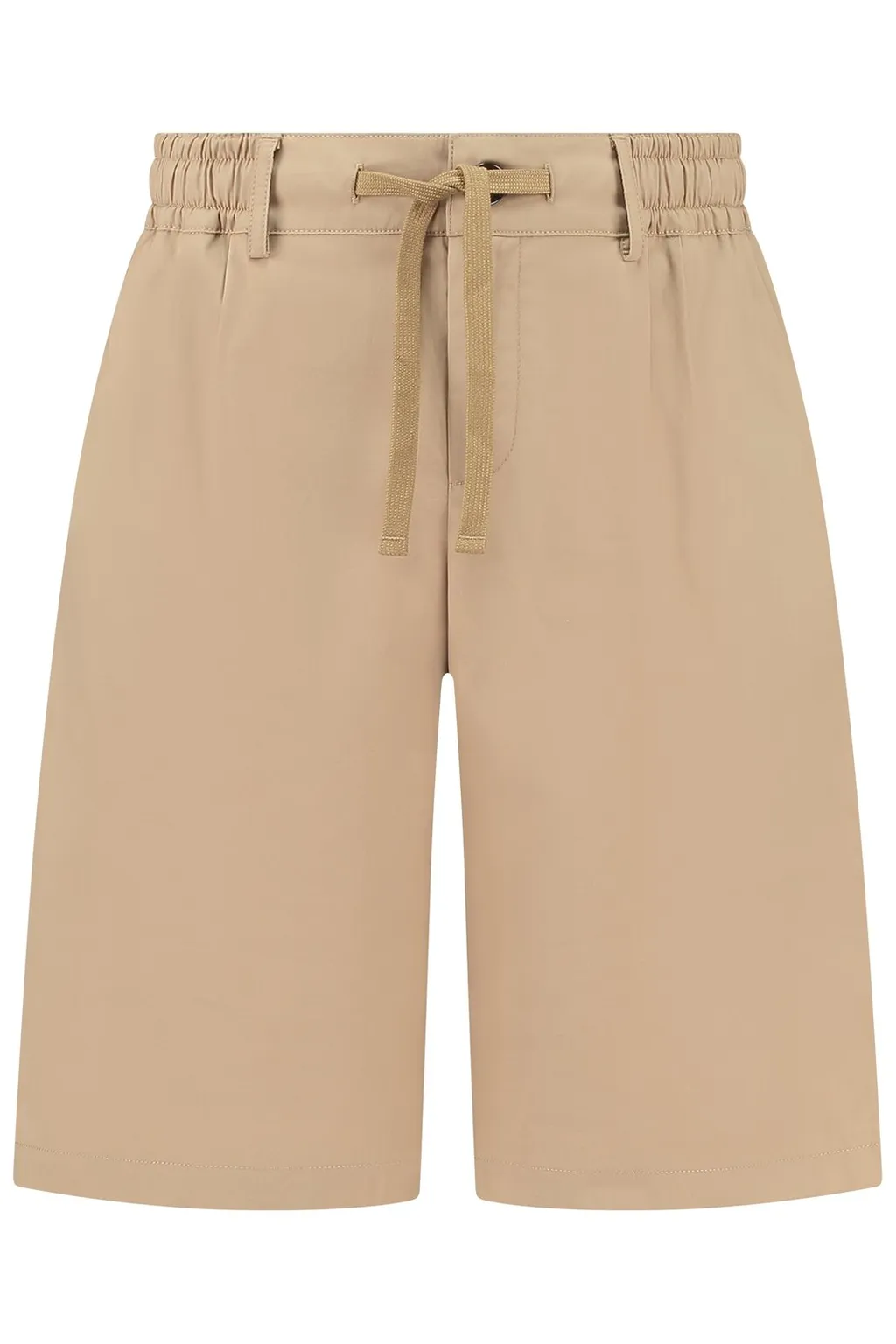 Dolce & Gabbana Kids Logo Patch Drawstring Shorts