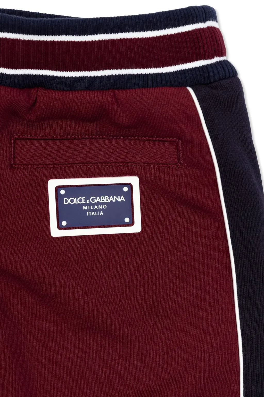 Dolce & Gabbana Kids Logo Patch Track Pants