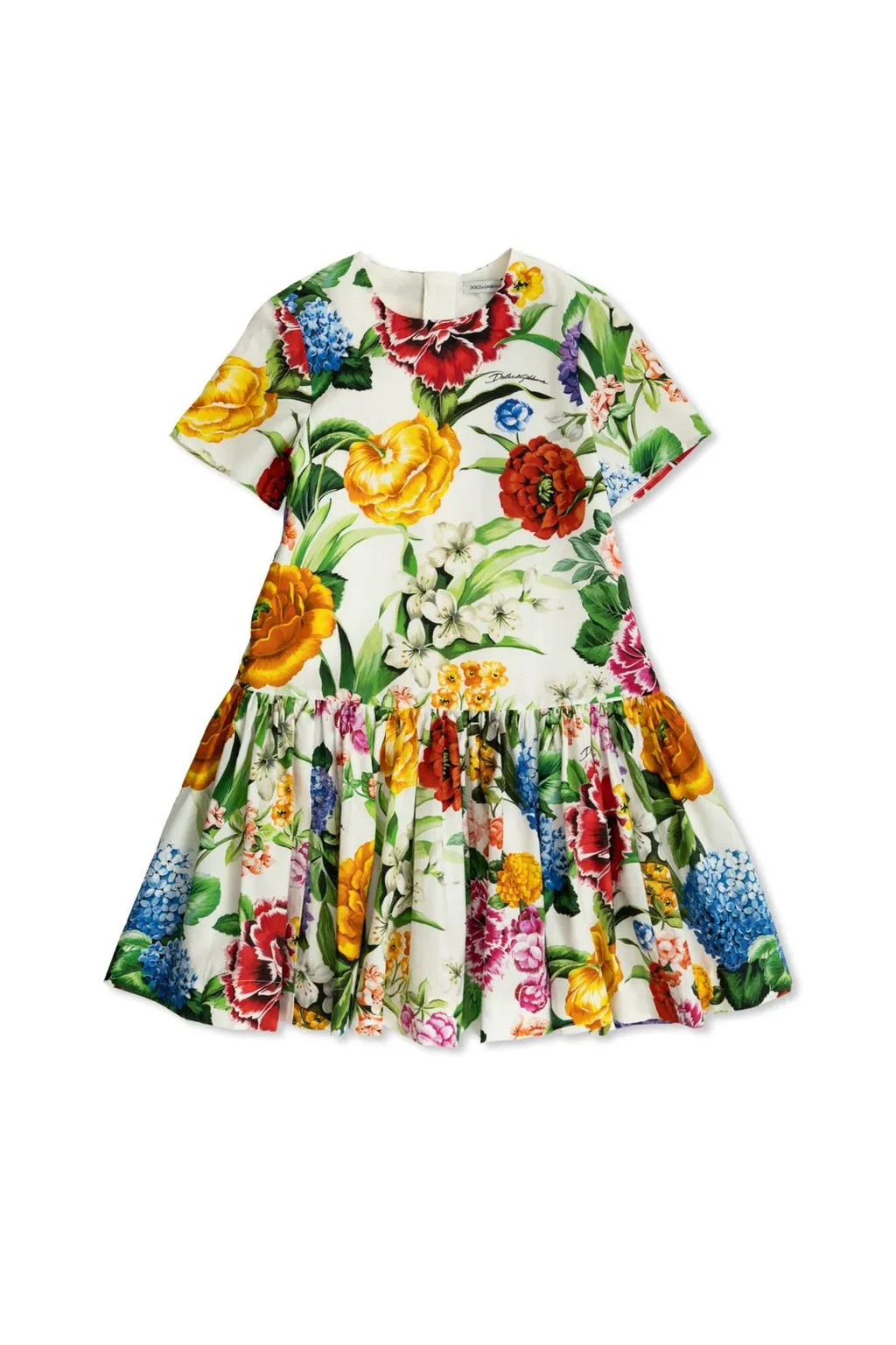 Dolce & Gabbana Kids Floral Printed Dress