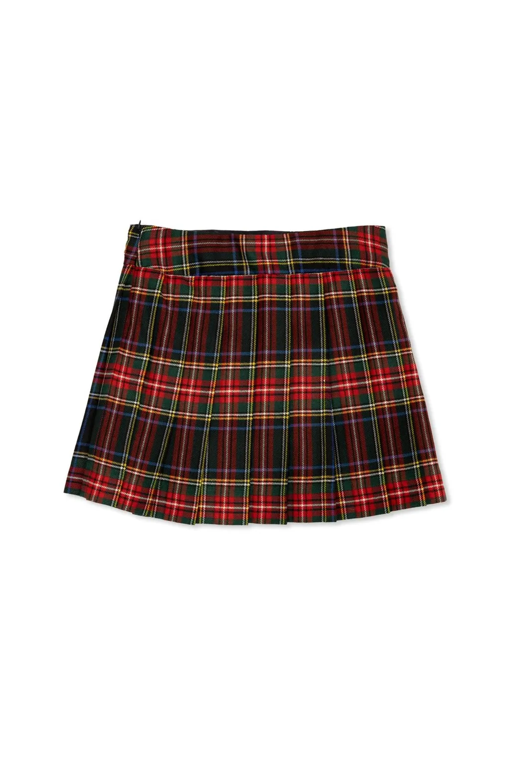 Dolce & Gabbana Kids Tartan Pleated Skirt