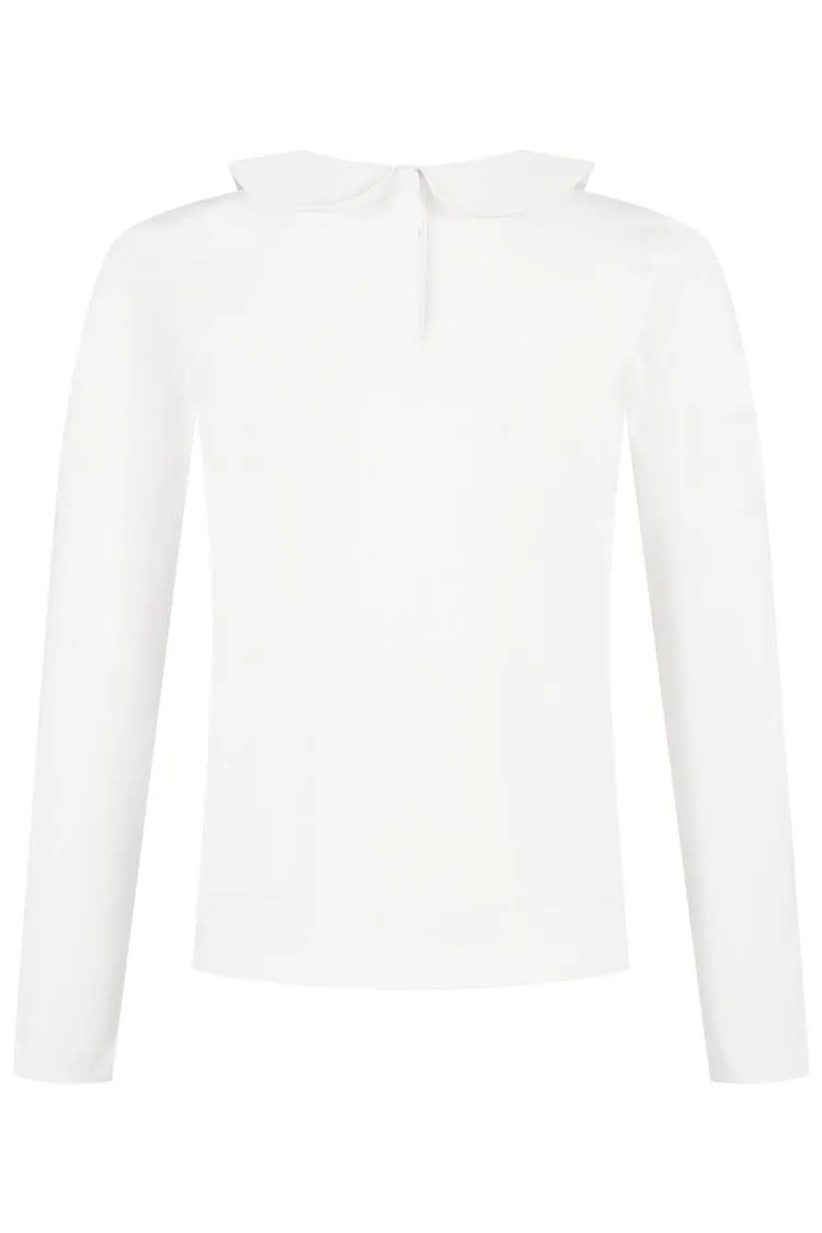 Dolce & Gabbana Kids Logo Embroidered Long-Sleeved T-Shirt