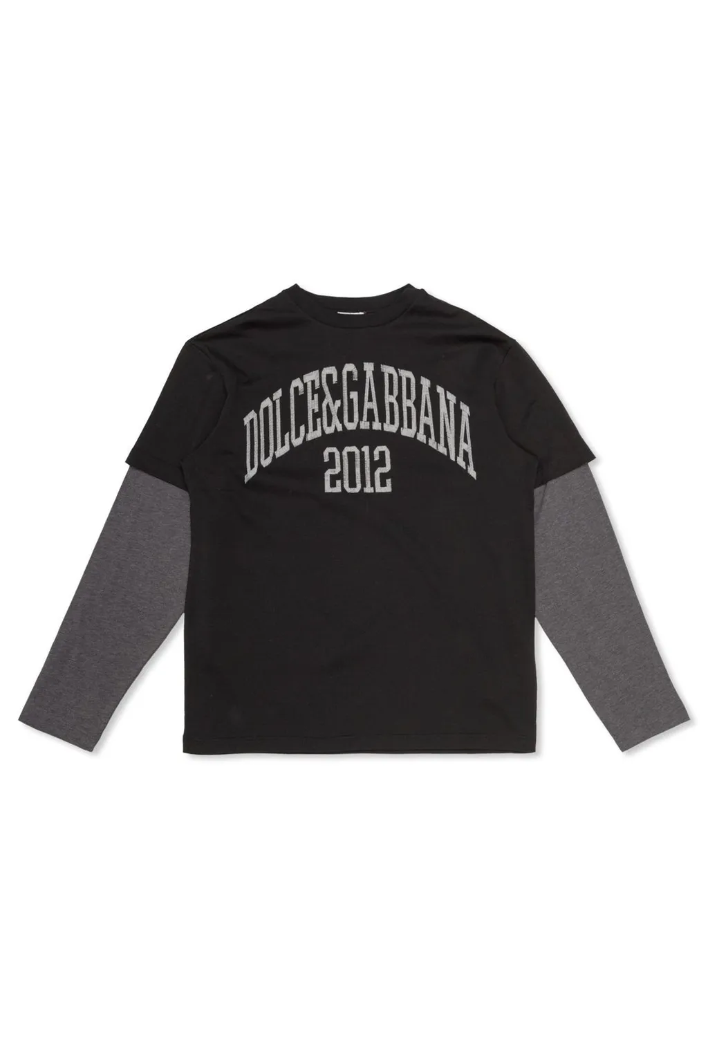 Dolce & Gabbana Kids Logo Embroidered Jersey T-Shirt