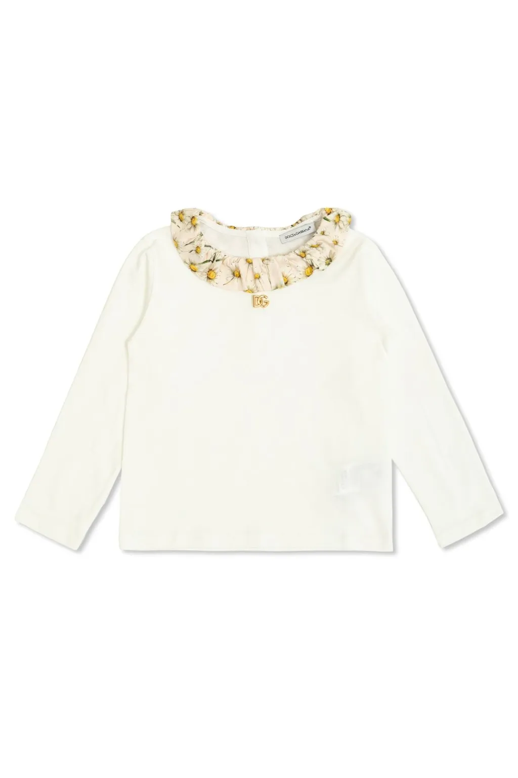 Dolce & Gabbana Kids Logo Plaque Long-Sleeved T-Shirt