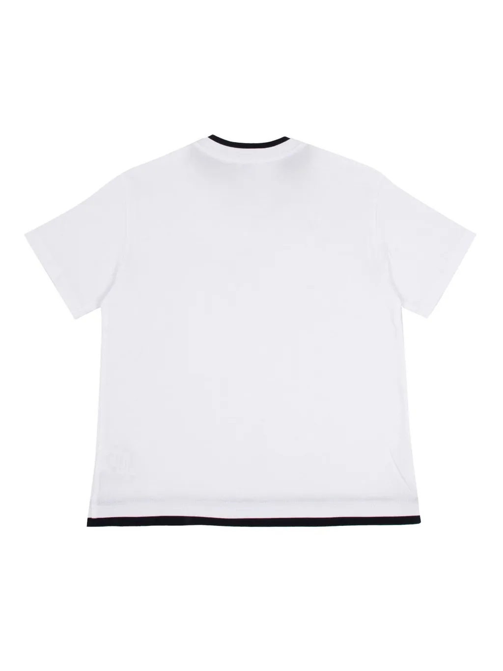 Dolce & Gabbana Kids Logo Embroidered Crewneck T-Shirt