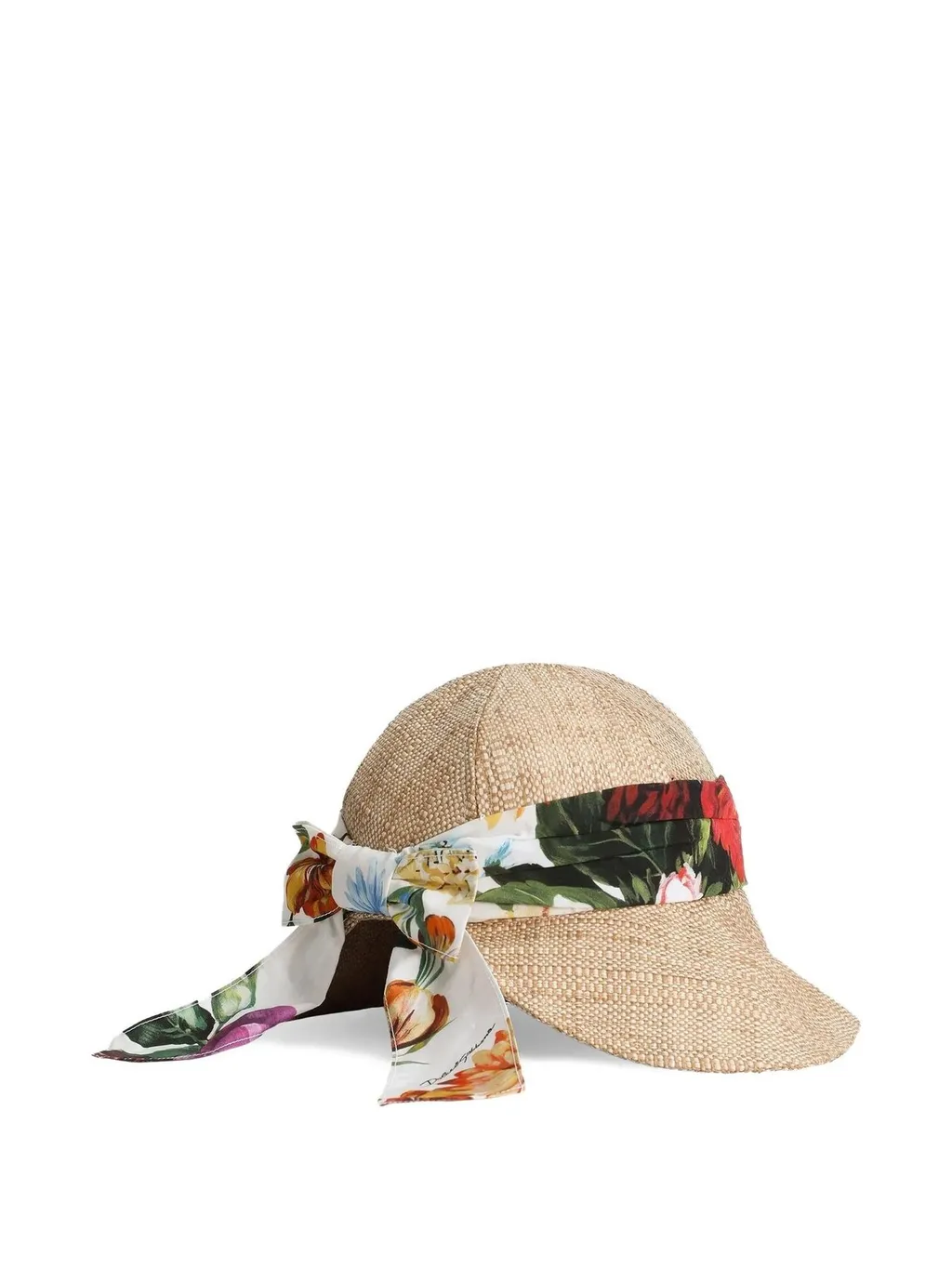 Dolce & Gabbana Kids Flower-Print Hat