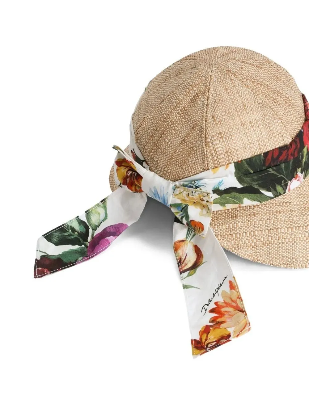 Dolce & Gabbana Kids Flower-Print Hat