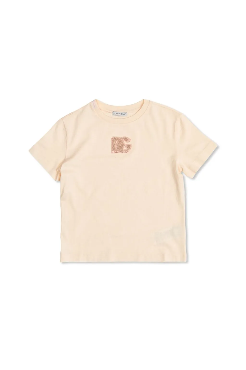 Dolce & Gabbana Kids Logo-Embroidered Crewneck T-Shirt