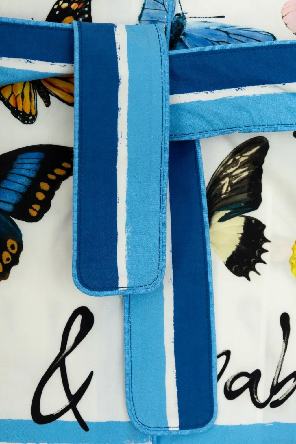 Dolce & Gabbana Kids Butterfly-Print Poplin Shirt
