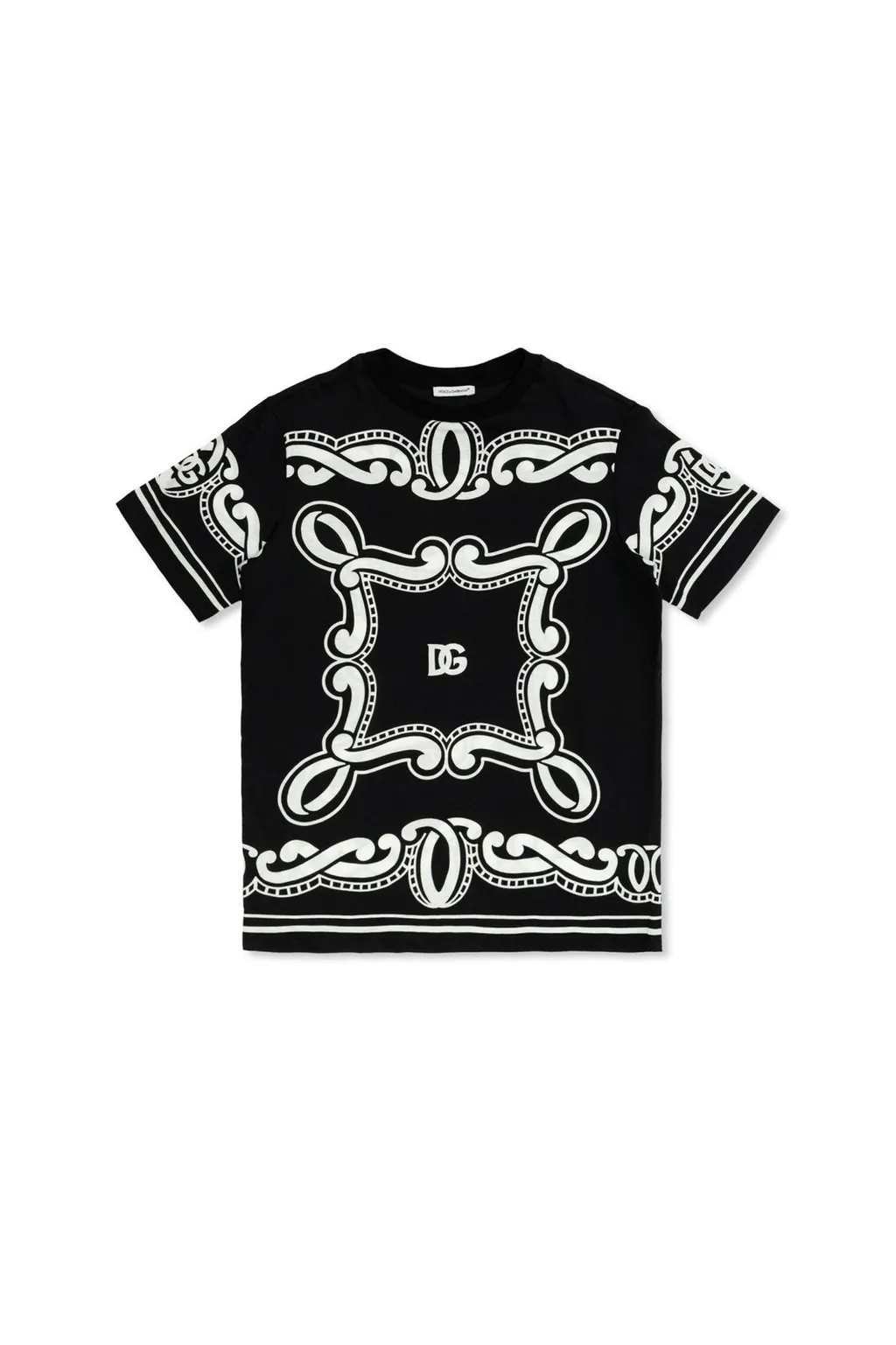 Dolce & Gabbana Kids Logo-Printed Crewneck T-Shirt