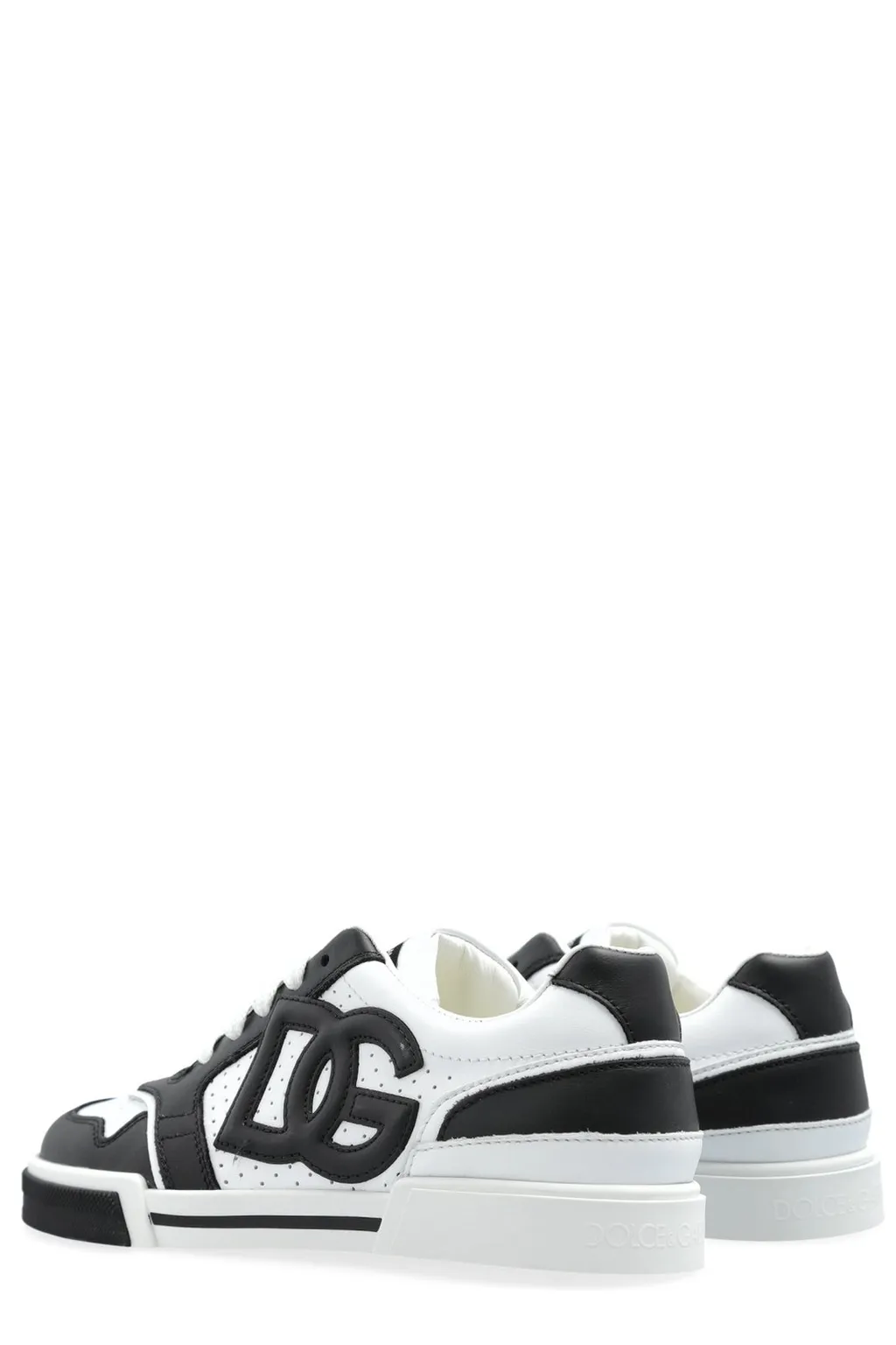 Dolce & Gabbana Kids Logo-Appliqué Lace-Up Sneakers